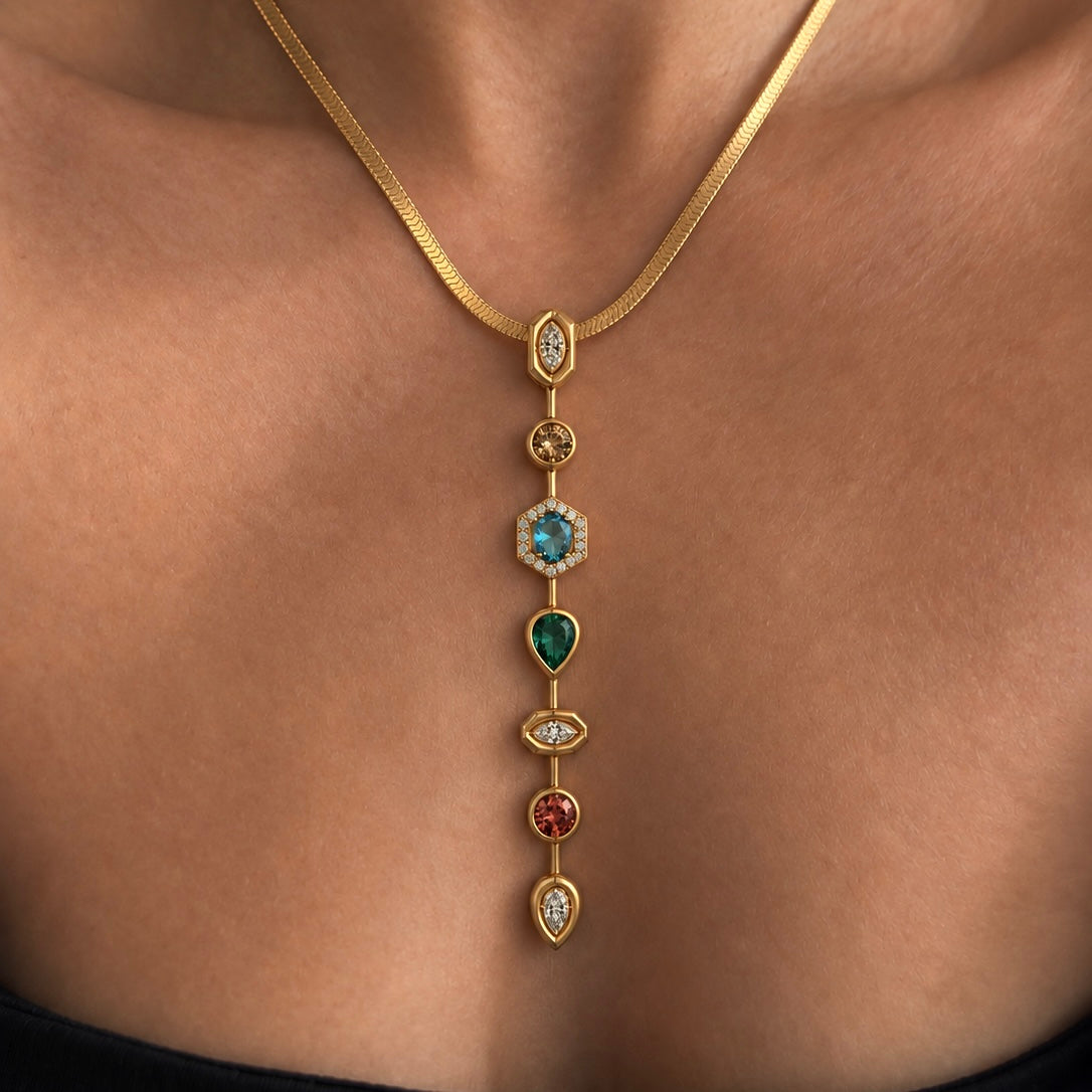 Arnate Drop Necklace