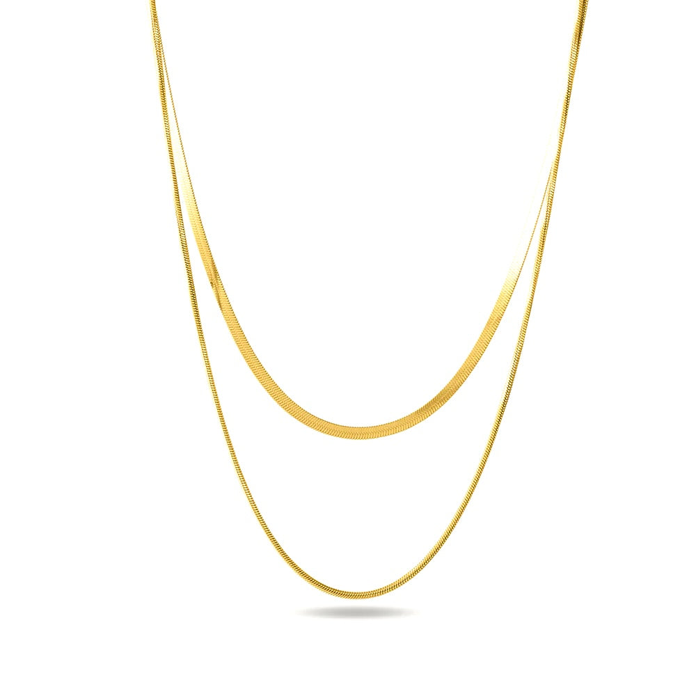 Layered Snake Chain