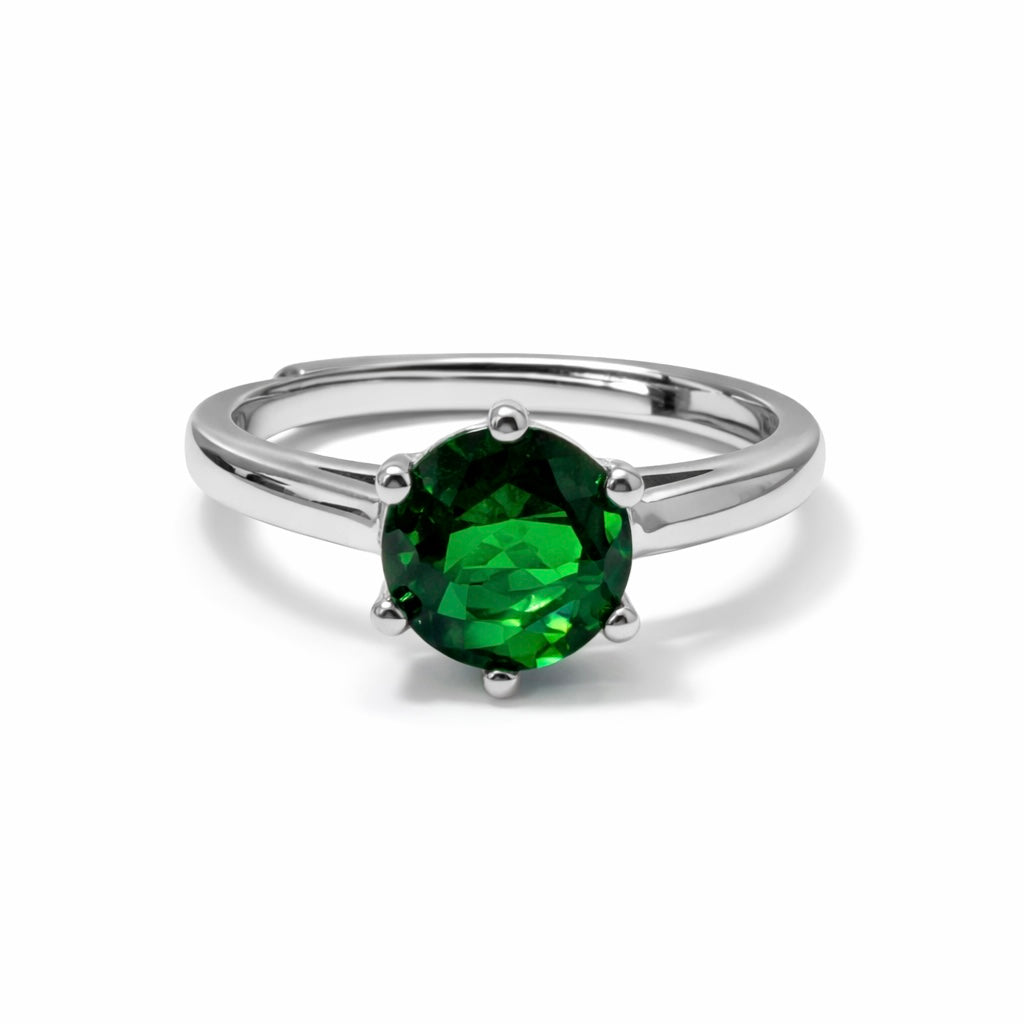 Remi Emerald Ring (adjustable)