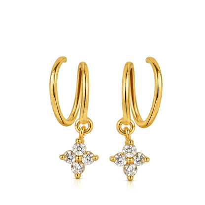 Mara Double Piercing Illusion Earrings