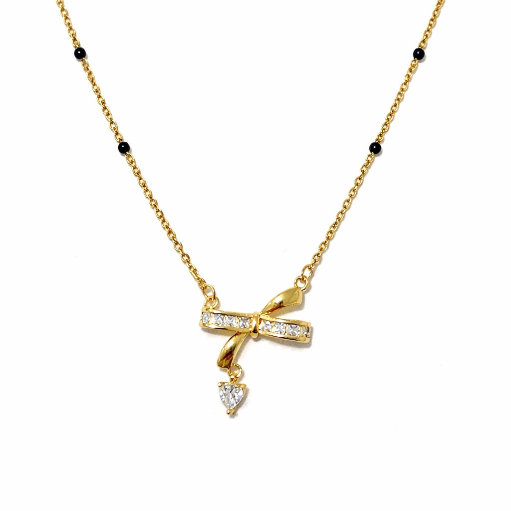 Dangling Heart Mangalsutra
