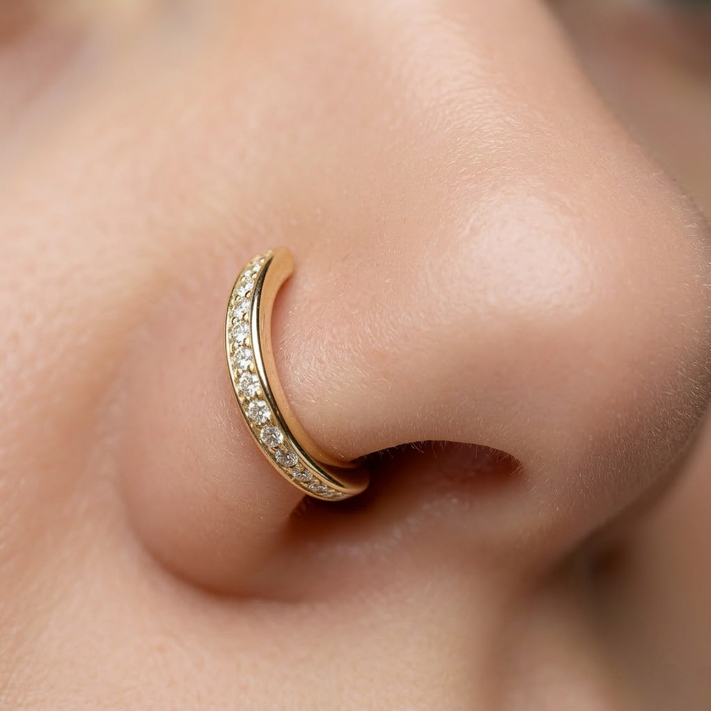 Classic Rhinestone Nose Ring