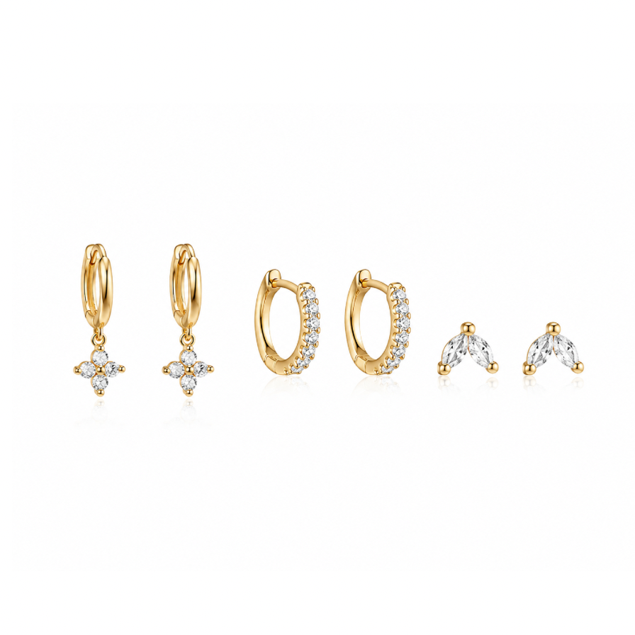 Wesly Earrings Set