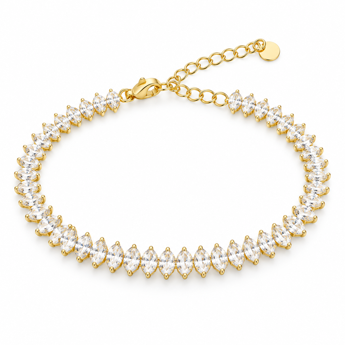 Marquis Tennis Bracelet