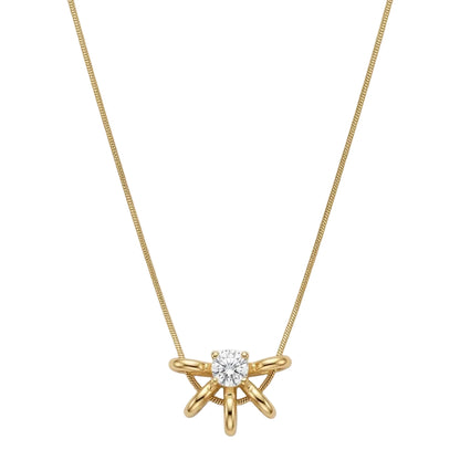 Webster Solitaire Necklace