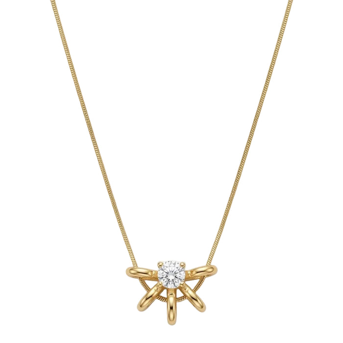 Webster Solitaire Necklace