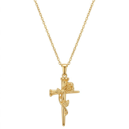 Victorian Cross Necklace