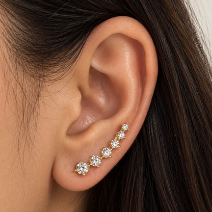 Chrysella Ear Climbers