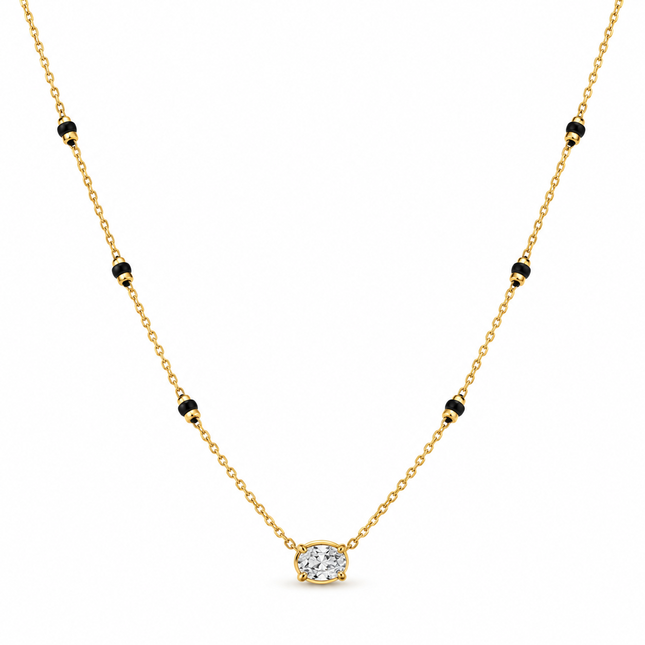 Alvia Mangalsutra-18k Gold Plated