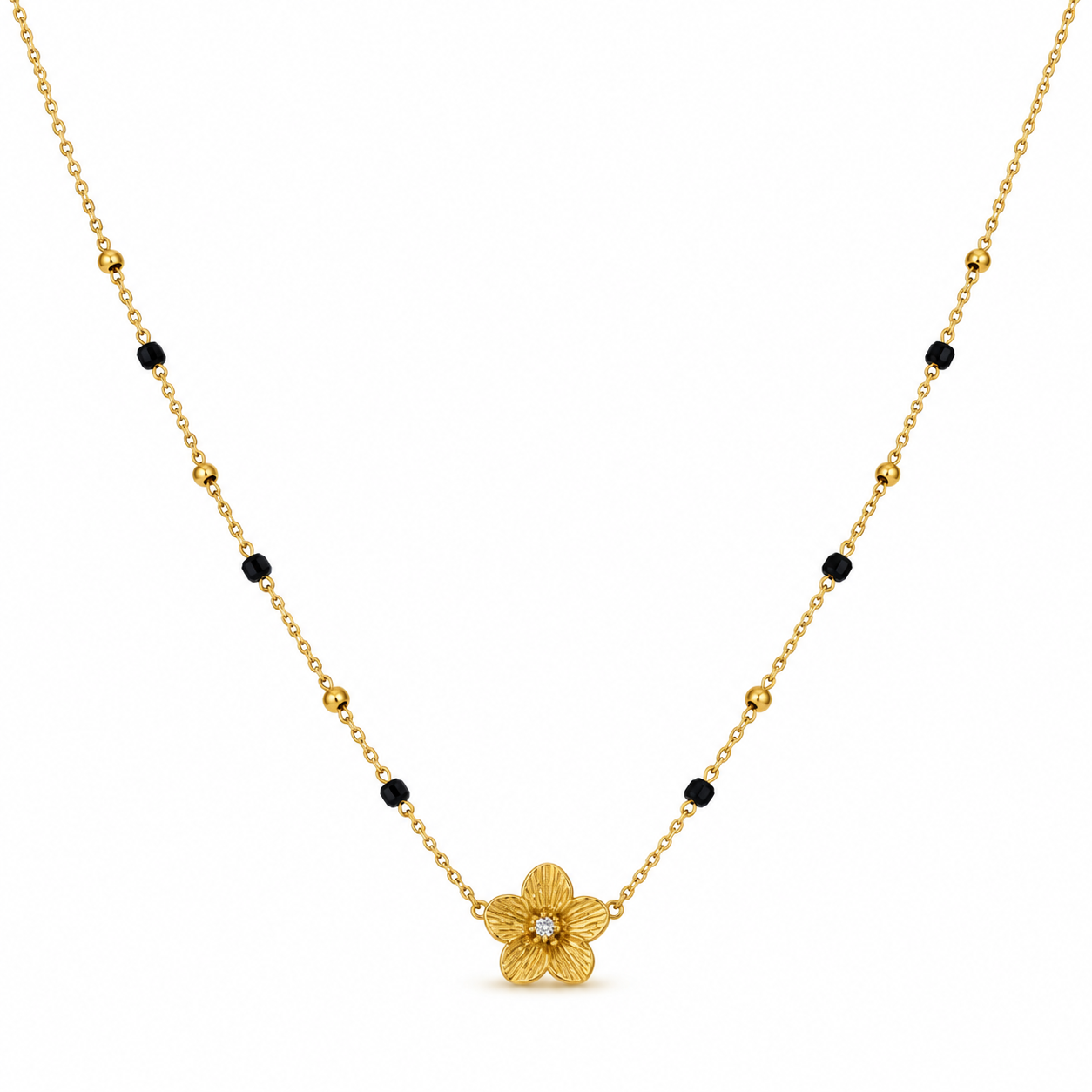 Riva Mangalsutra-18k Gold Plated