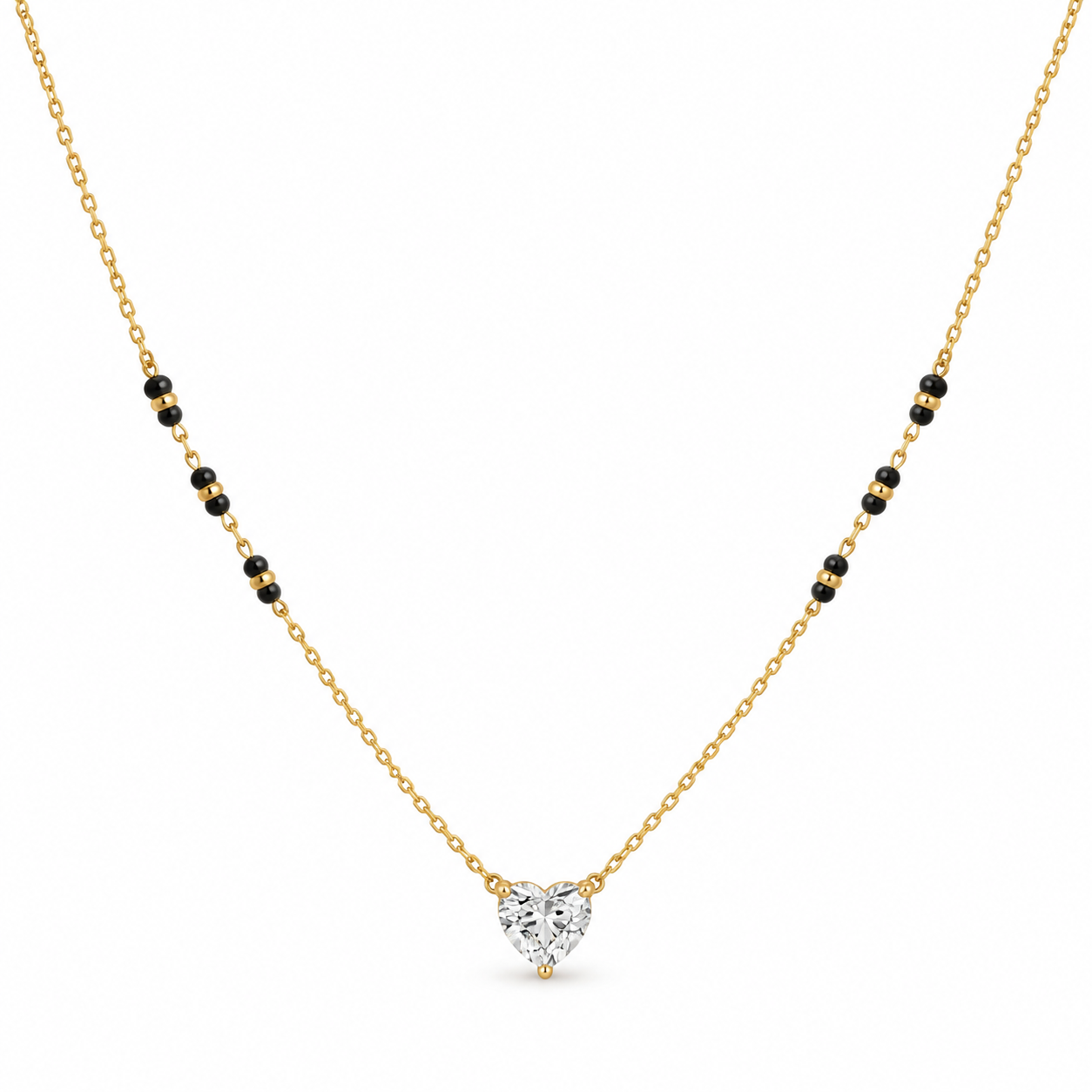 Dainty Love Mangalsutra-18k Gold Plated