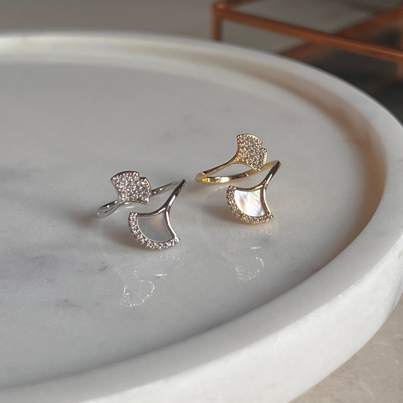 Mother Of Pearl Ring