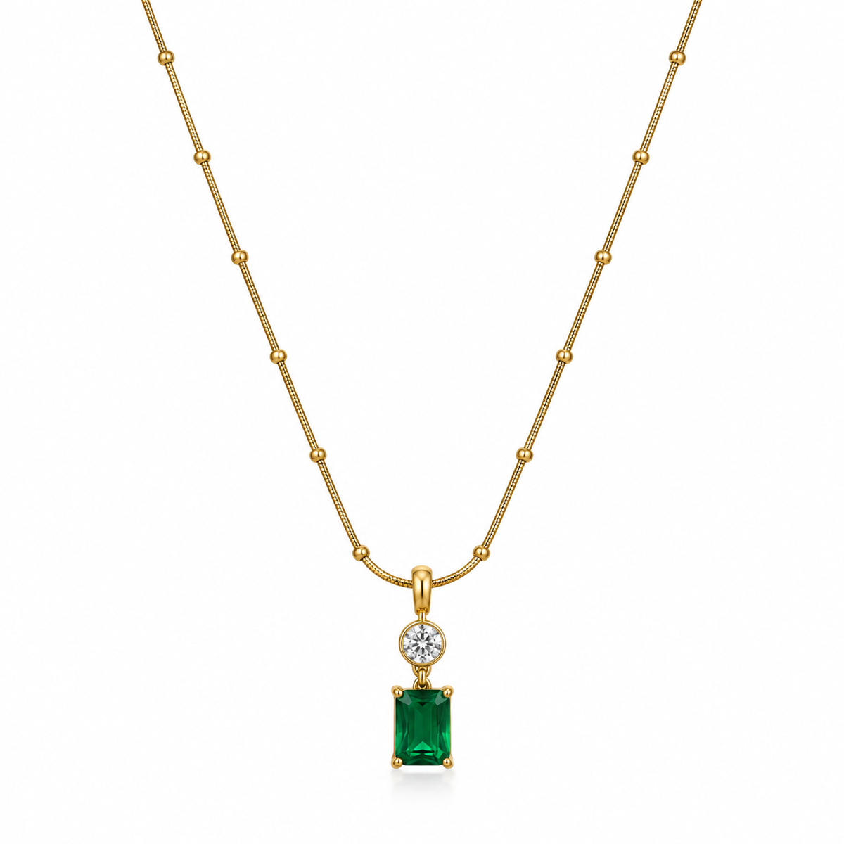 Kaia Emerald Necklace