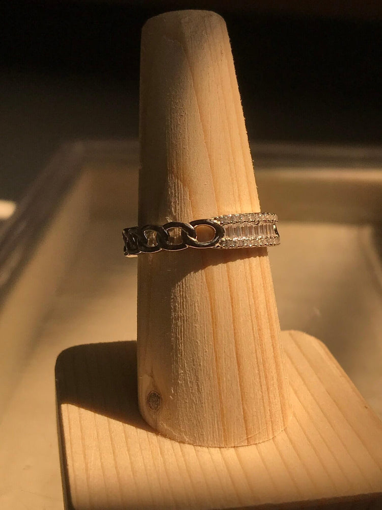 Cuban Sterling Silver Band