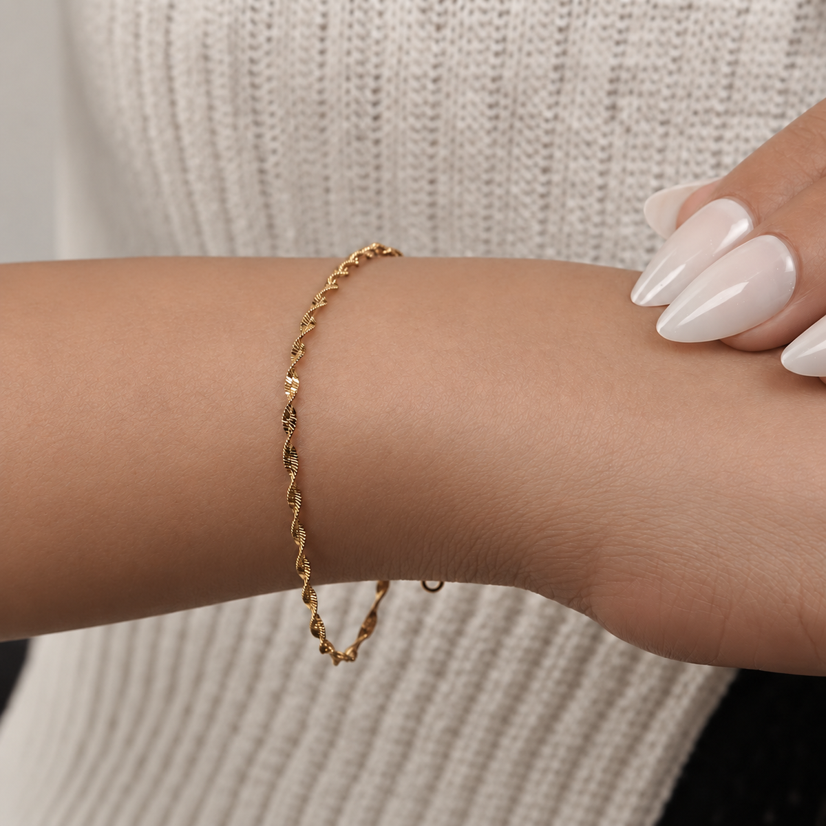 Sage Delicate Bracelet