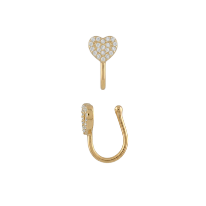Heart Nosepin