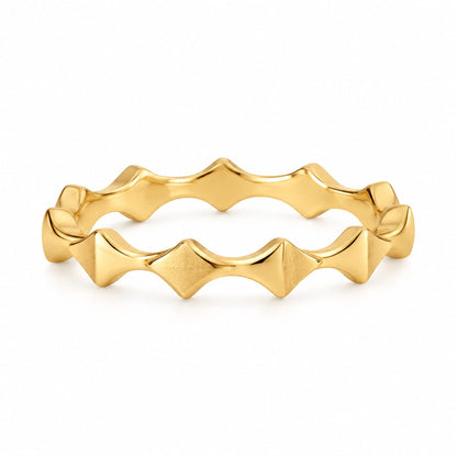 Heron Wave Ring Band