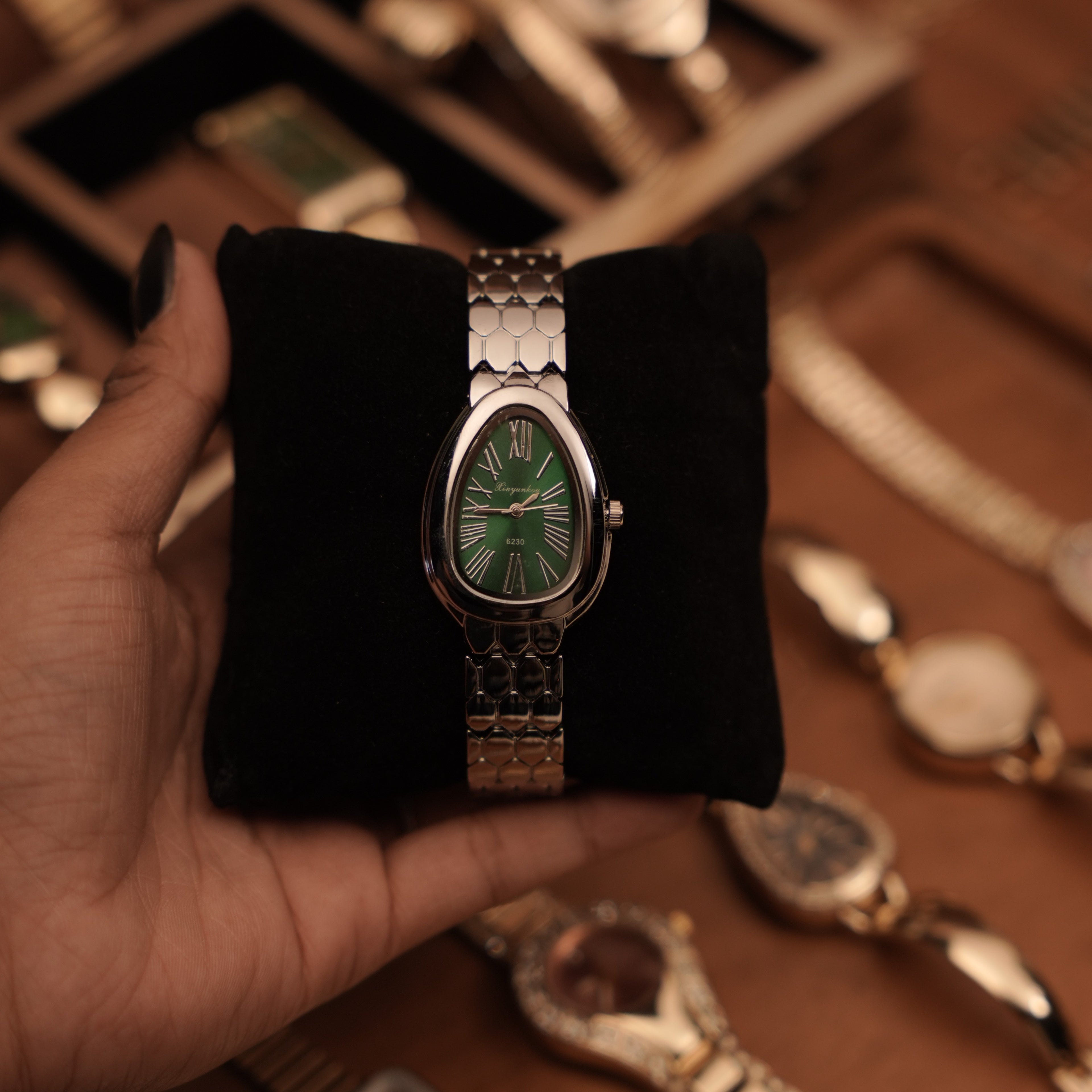 Atlas Silver Luxe Watch