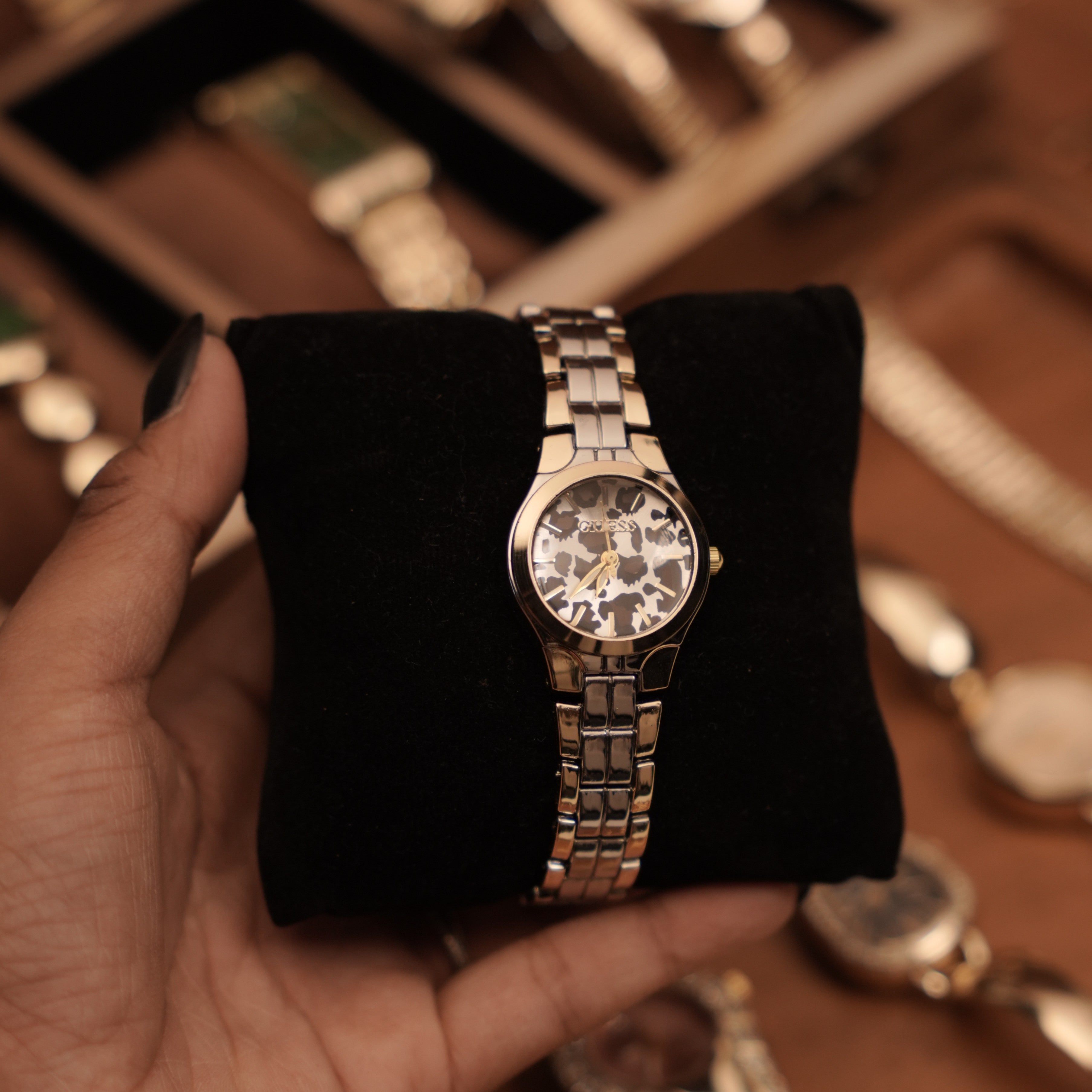 Heidi Mix-Metal Vintage Watch