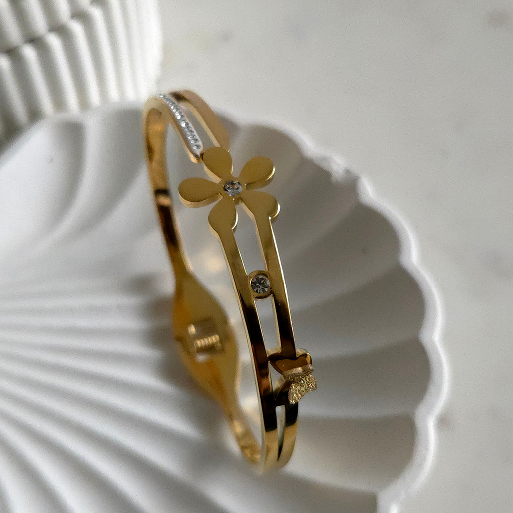 Flora Studded Band