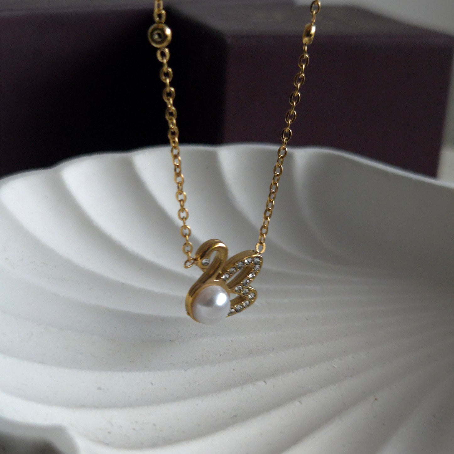 Swan Necklace