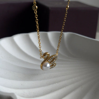 Swan Necklace