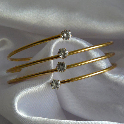 Spiral Studded Bracelet