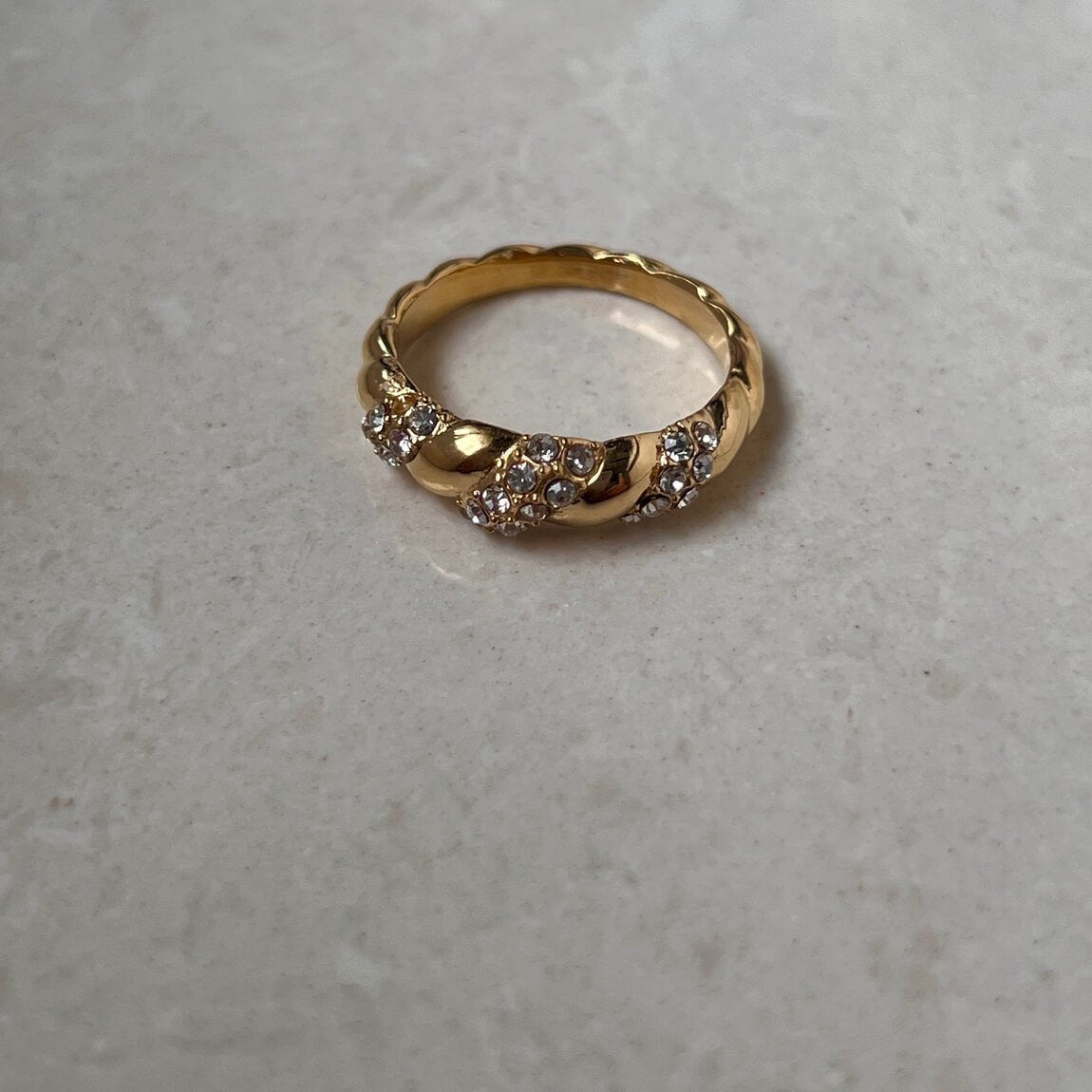 Luxe Croissant Ring