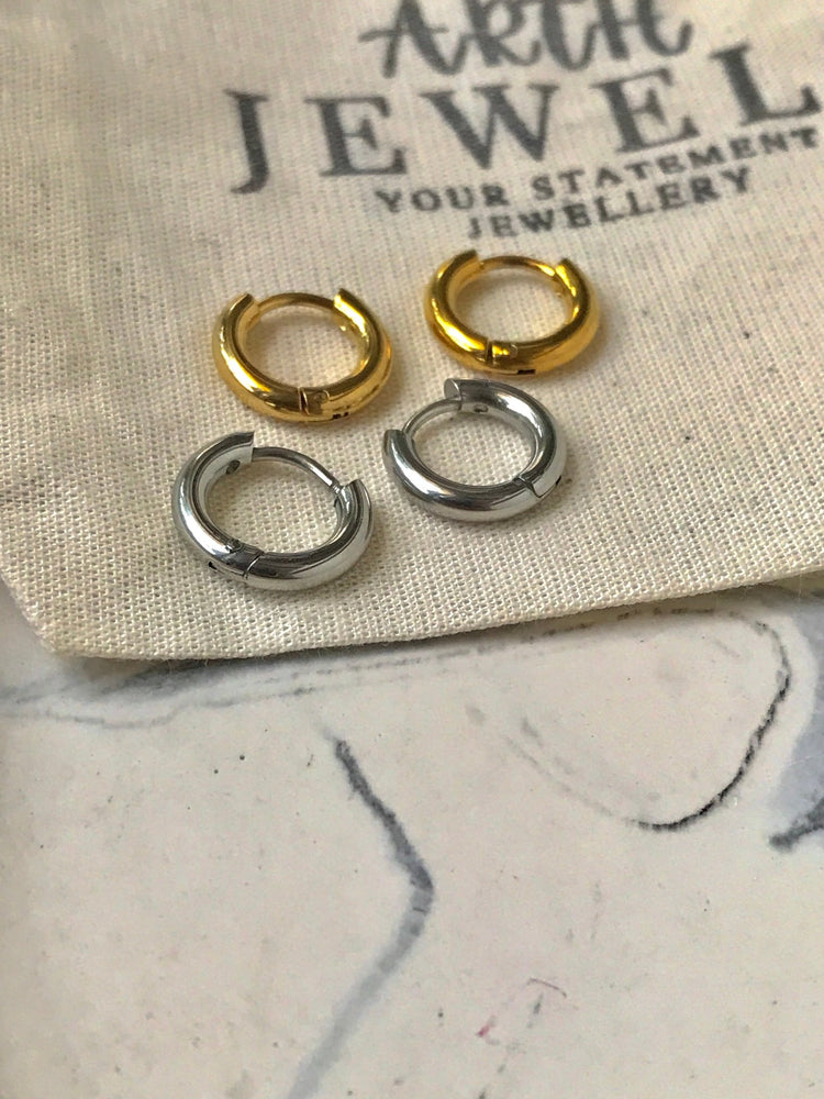 Staple Hoops (set of two)