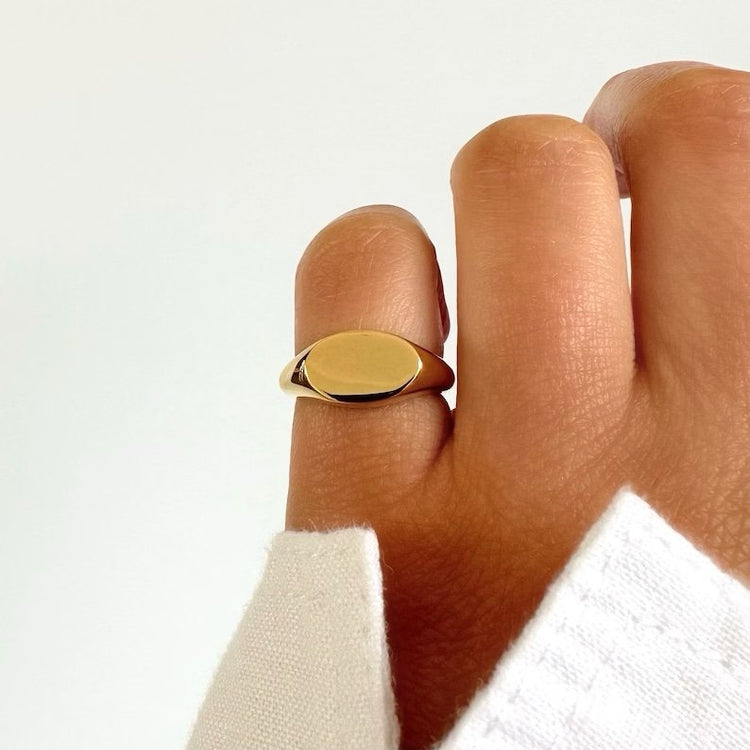 Oval Signet Ring