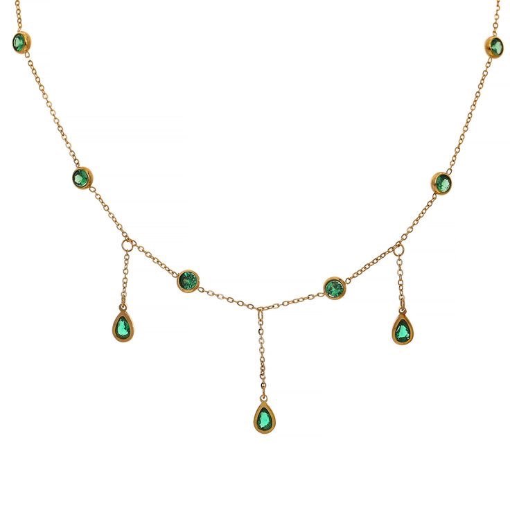 Lilith Emerald Necklace